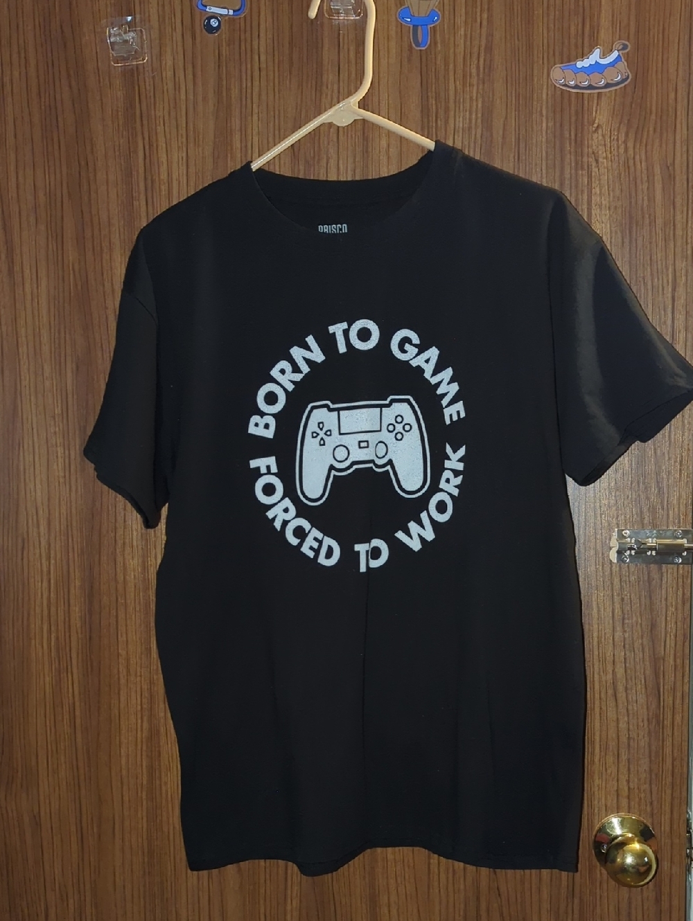 Born to Game Graphic Tee - Black